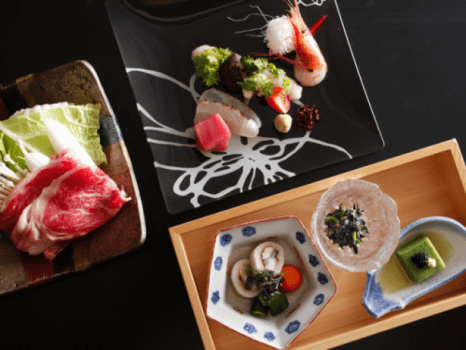 ～『加賀の四季』会席～吉田屋山王閣の定番メニュー。季節を楽しむ四季替わりスタンダード会席