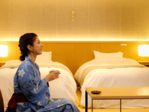 ～『把楽』PARA～　今日はゆっくり、温泉に入ったりベッドでごろごろしたり。時間を贅沢に使って