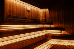 １階大浴場に併設のサウナ「無限の命」