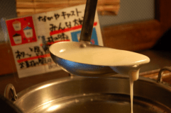 なかやの朝食名物「野菜のポタージュ」♪・・・季節によって変わる美味しさです。