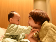 お揃いの甚平・浴衣で、お子様とゆったりなひと時を♪