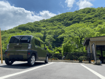 【車中泊】温泉宿が目の前♪の高機能くるま旅　利根川源流・せせらぎRVパーク「フルスペックプラン（竹）」【温泉貸切＋夕食弁当＋朝食付】