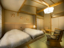 【満天の星空と木曽御岳山の絶景！】露天風呂付 ベッド和室