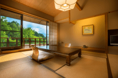【お部屋広々！御嶽山のパノラマビュー】和洋室（6名利用可）