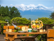 【１泊２食／朝食はお部屋食】露天風呂付き客室｜御嶽山を一望！夜には満天の星空を見上げながらの湯汲を♪