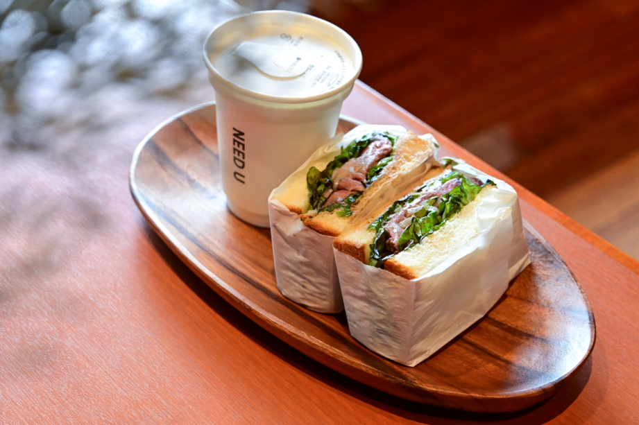 【素泊まり】素泊まりのお客様に清流荘限定ローストビーフサンドイッチ朝食付きプラン（ドリンク付)