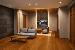 【メゾネット】露天風呂付スイート和洋室