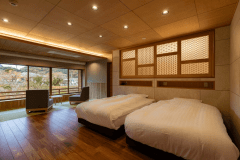 【メゾネット】露天風呂付スイート和洋室