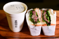 【素泊まり】素泊まりのお客様に清流荘限定ローストビーフサンドイッチ朝食付きプラン（ドリンク付)