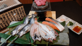 特選A5飛騨牛ロース石焼と日本海＆飛騨の渓流魚の炭焼きの☆贅沢宿泊プラン