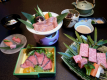 A5飛騨牛と飛騨野菜蒸し＆飛騨牛握り寿司＆飛騨牛ロース陶板焼き＆飛騨牛まぶし風！季節の会席プラン