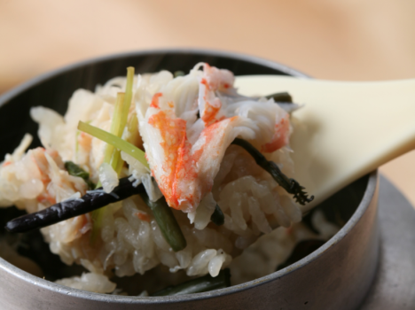 うおたけ特製かに釜めし