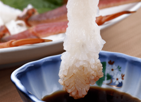 花咲くかに刺し