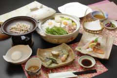 地鶏のすき焼き鍋 地鶏のすき焼き鍋