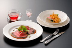 【岡山県産交雑種黒毛牛】美咲姫牛を使ったお肉料理と旬のお魚料理の基本料理【プラム】公式ホームページ　ベストプライス保証プラン