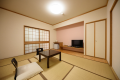 Japanese 6 Tatami Room/Warming Bathroom included Wash basin and Toilet(SAKURA)