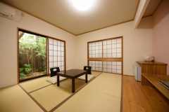 Japanese 6 Tatami Room/Warming Bathroom included Wash basin and Toilet(SAKURA)