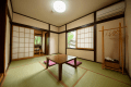 Japanese 6 Tatami Room with a view of Mt. Yufu,/Included Wash basin and Toilet