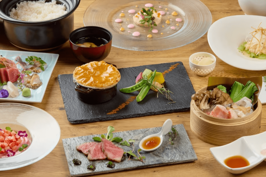 【期間限定】海の恵み・山の恵み「日高&times;芦別」の旬の食材がコラボ！～冬のプレミアム創作コース～夕食ドリンク飲み放題付き