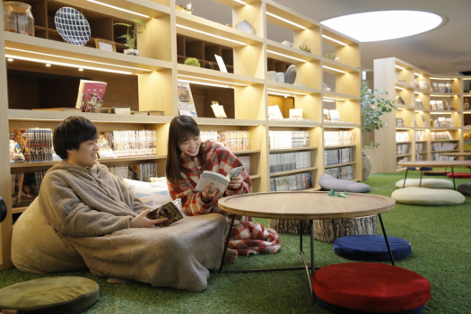 【カップル】おふろcafeが2日間も使い放題♪最大36時間までOK！おこもりステイ／朝食付