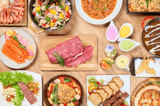 【週末繁忙期／スタンダード】北海道の味覚バイキング☆海鮮・ステーキ・天ぷらが食べ放題！☆夕食ドリンク飲み放題付き