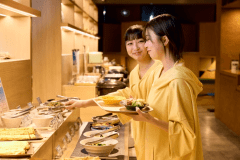 【北海道民＆公式ホームページ限定】芦別名物ガタタンや４種の出し巻き玉子など約５０品のバイキングで朝から元気に！