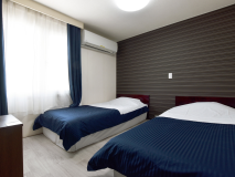 【ツイン】シングルベッドを2台設置