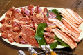 夕食BBQセット／一例