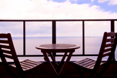 【本館】《喫煙ルーム》和室8畳＋海一望の専用露天風風呂