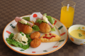 朝食（お子様用）　※パンはホットケーキに変更になる場合も御座います。