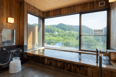 展望貸切木の風呂です。