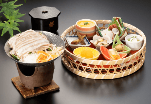 平日1日5組限定！籠いっぱいの彩り〈四季花膳プラン〉