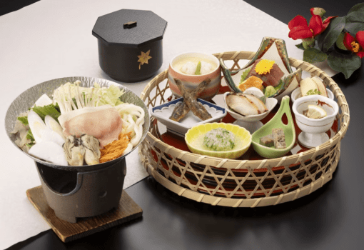 平日1日5組限定！籠いっぱいの彩り〈四季花膳プラン〉