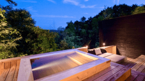 露天風呂付き離れ客室