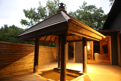 【TSUKI】King bed / Bali-style open-air bath with gazebo 【TSUKI】King bed / Bali-style open-air bath with gazebo