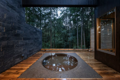 【MORI】Semi-double twin room / stone open-air bath 【MORI】Semi-double twin room / stone open-air bath