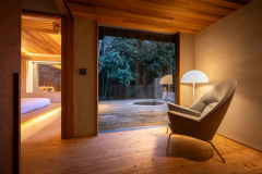 【SORA】King bed / Octagonal open-air bath made of hinoki cypress 【SORA】King bed / Octagonal open-air bath made of hinoki cypress