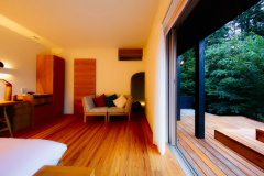 【KO】Wide king bed / Open-air cypress bath 【KO】Wide king bed / Open-air cypress bath