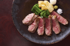 脂も美味しい山形牛サーロインステーキ120g