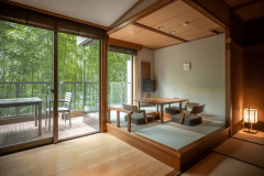 テラス付和室12.5畳＋踏込（掘炬燵付き）