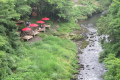 【川床体験付き】せせらぎに包まれる鶴仙渓の贅沢時間《夕食：やそはち十味》