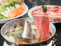 【期間限定】しゃぶしゃぶ食べ放題一例
