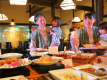 「何食べよう？」バイキング形式の朝食☆どれを選ぶか迷うのも楽しい♪（※和定食の場合もあり）