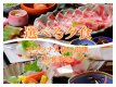 地元食地元食材を使用したスタンダードなコース☆