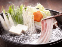 三元豚しゃぶしゃぶ　料理例