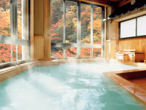 【一人旅プラン】旬を味わう月替わり会席ととちぎ和牛しゃぶしゃぶ◆源泉かけ流し硫黄泉で癒しの湯浴み