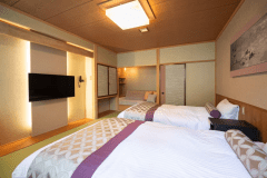 ふたりしずか　ベッド＆ソファー（和洋室タイプ）