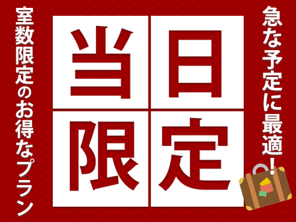 【当日限定プラン】