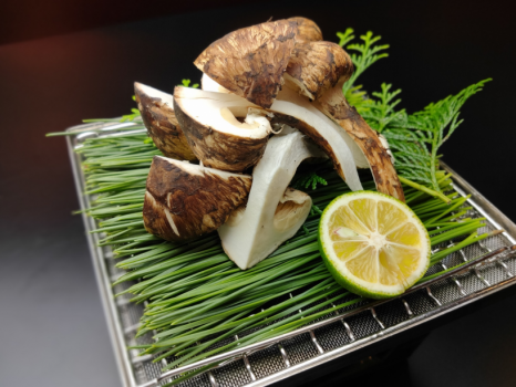【秋の味覚の王様】焼き松茸　※写真はイメージです。