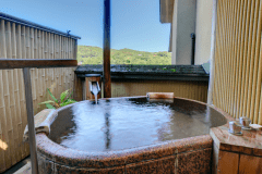 【皆美プレミアム】喜多の館【吉祥・湯流里】和室　露天風呂